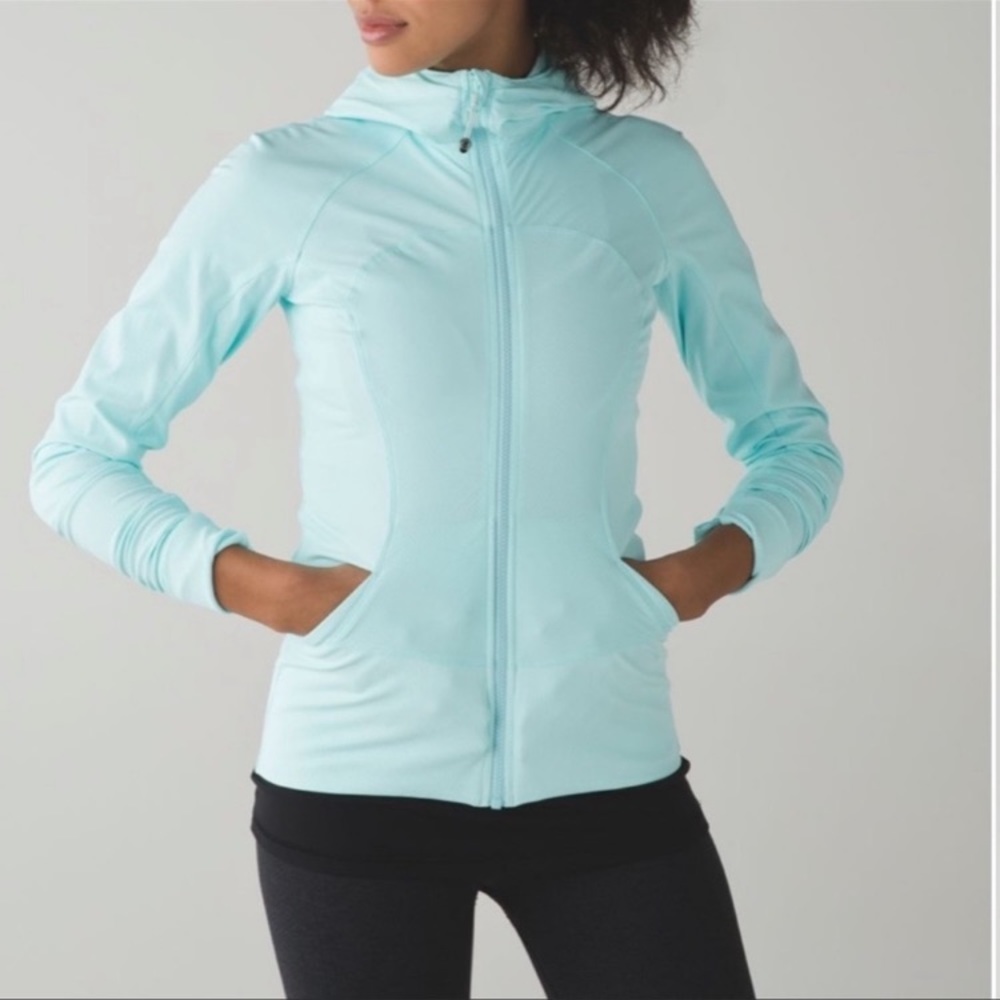 lululemon athletica Light Blue Utility Jacket